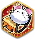 Chouchou souris tachetée