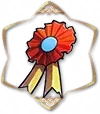 Médaille mouillée de larmes