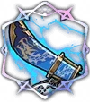 Sabre bleu de la foudre printanière